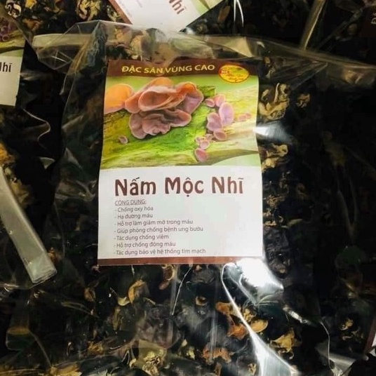 500GR Mộc Nhĩ Rừng Khô Tây Bắc Thơm Ngon Chuẩn Vị - Tây Sơn Food