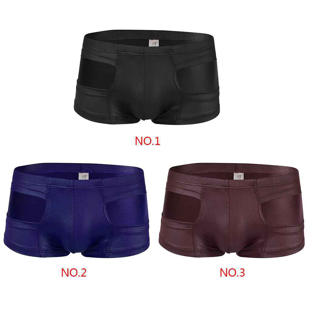 Quần Lót Boxer Nam Giả Da Có Thể Dùng Để Đi Bơi | BigBuy360 - bigbuy360.vn