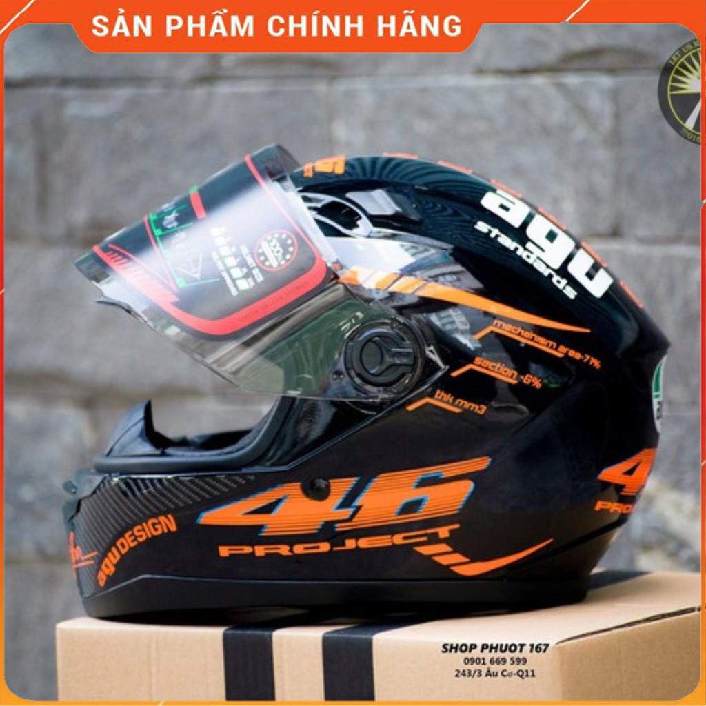 Mũ Bảo Hiểm FullFace 46 BAC