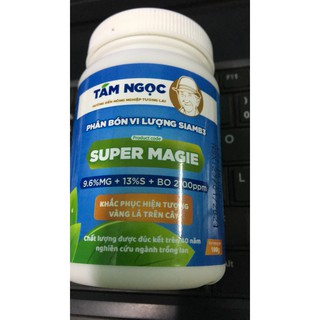 Phân bón Super Magie Nitrat - Super Magnisal TÁM NGỌC lọ 100g