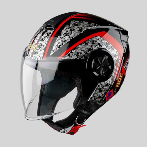 Roc 06 - Nón bảo hiểm 3/4 ROC 06 Nhiều Màu Có Kính