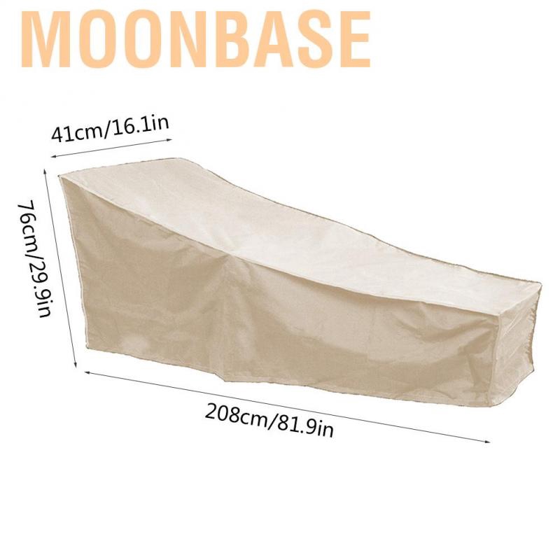Moonbase  Upgrade Outdoor Lounge Chairs Cover Classic Accessories Veranda for All Weather Protection Fit