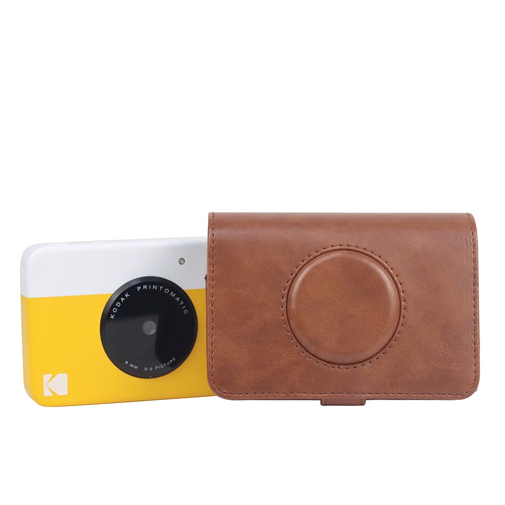 Lammcou Túi Da PU Đựng Máy Ảnh Koda Inomatic Phong Cách Retro