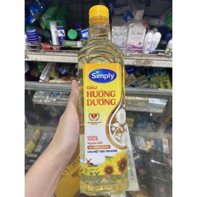 Dầu ăn Simply 1L