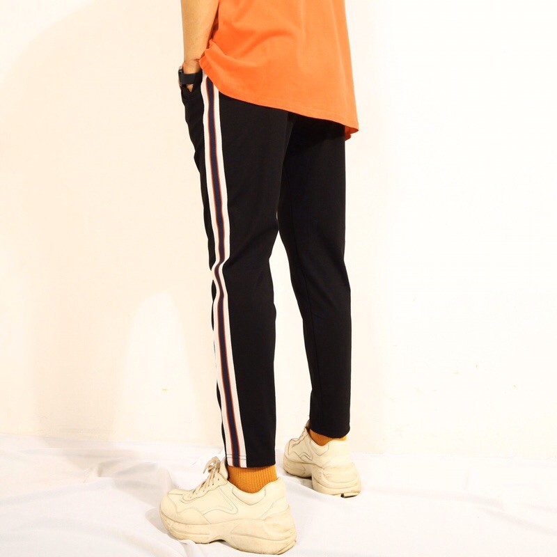 QUẦN SỌC ĐỎ THỂ THAO UNISEX - ( Ảnh thật ) Hogoto shop | BigBuy360 - bigbuy360.vn