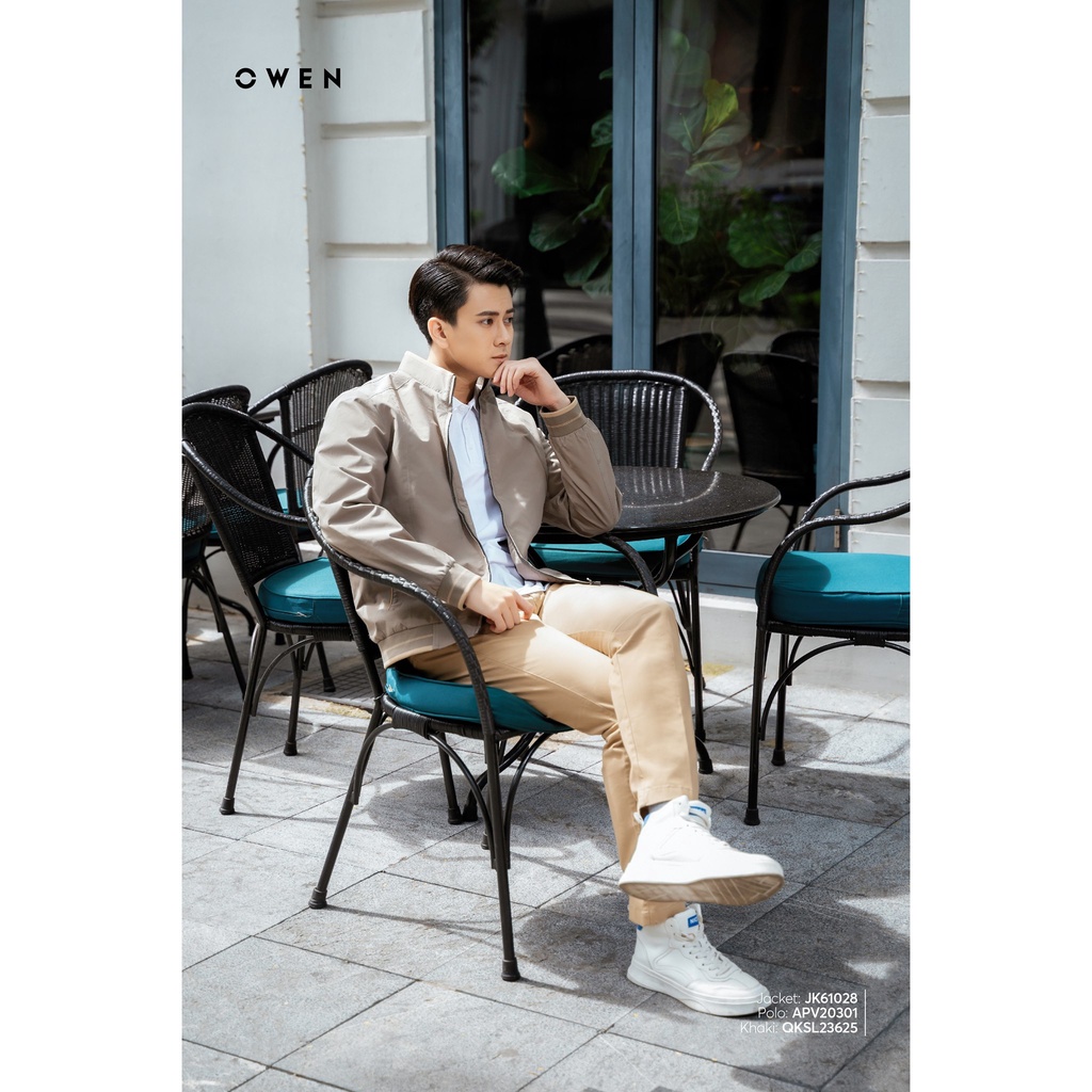 OWEN -  Áo khoác nam OWEN, áo gió Jacket cao cấp giữ ấm tốt JK61028- OWEN Flagship Store