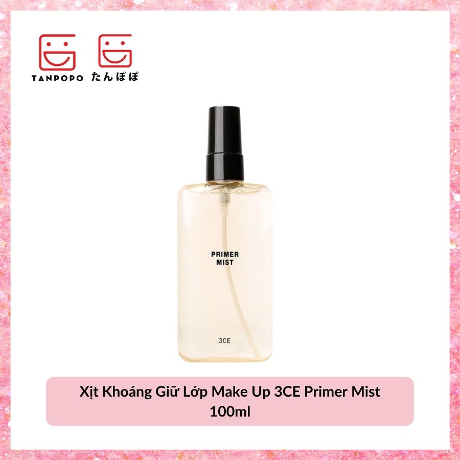 [Có sẵn] [Chính hãng] Xịt Khoáng Giữ Lớp Make Up 3C.E Primer Mist 100ml