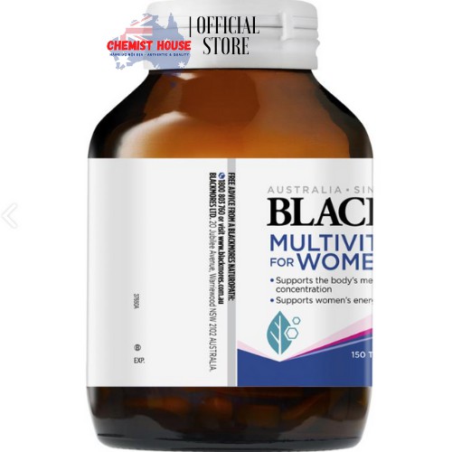 [Hàng chuẩn Úc] Vitamin tổng hợp cho phụ nữ Blackmores Multivitamin for Women DATE 2023 | BigBuy360 - bigbuy360.vn