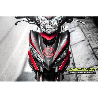 Tem Xe Exciter 135 Monster Đen Đỏ