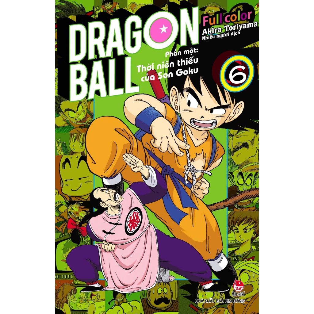 Sách Dragon Ball Full Color - Phần Một: Thời Niên Thiếu Của Son Goku - Tập 6 - NXB Kim Đồng