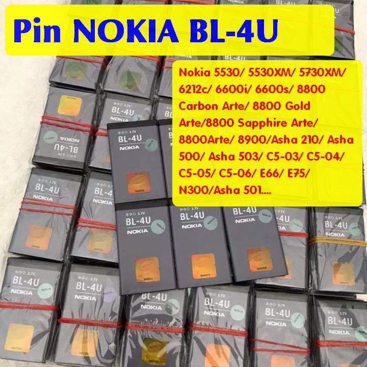 Pin Nokia BL-4U ASHA 515 NOKIA 8800 ARTE