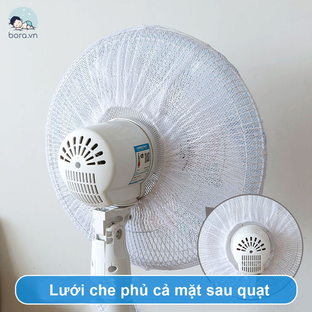 Lưới bọc quạt cao cấp phong cách Hàn Quốc( To 51cm)