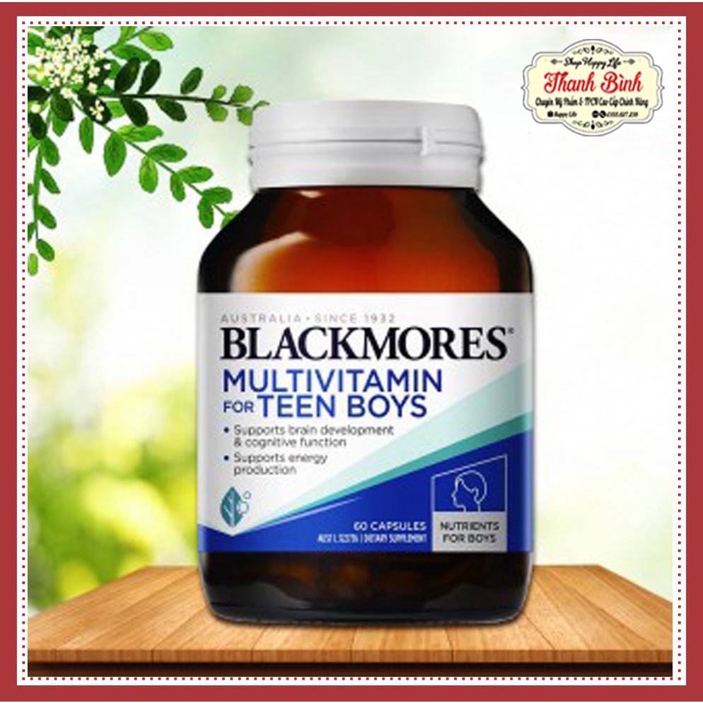 Vitamin tổng hợp Multivitamin for Men Exclusive Blackmores 50 viên, tăng cường sức đề kháng dành cho nam giới