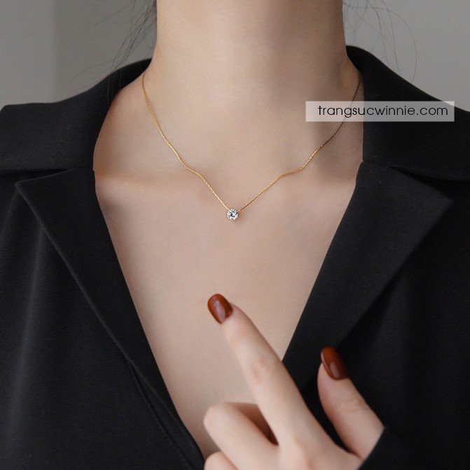 Dây chuyền nữ titan Diamond