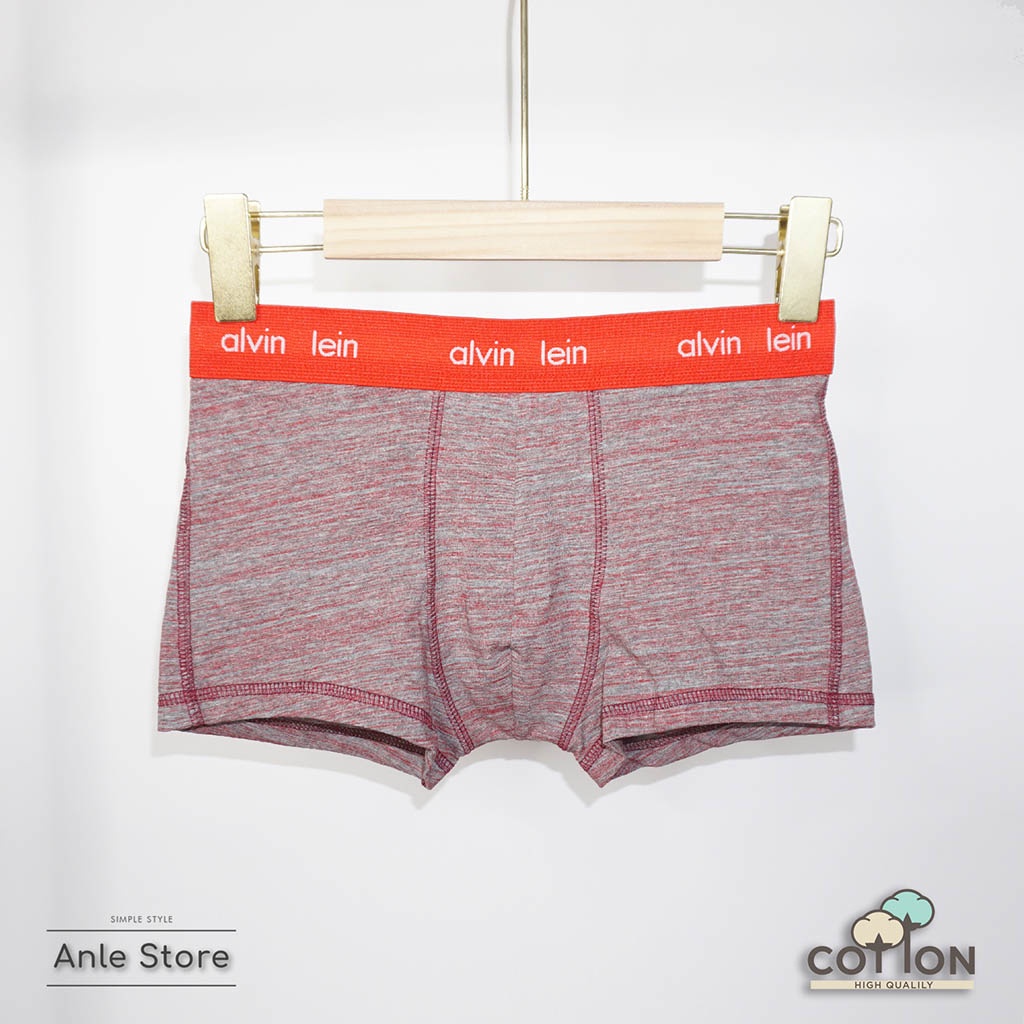 Quần lót nam BOXER Đùi hàng xuất USA Low Rise Trunk COTTON Elastane dãn 4 chiều - Quần sịp nam Kẻ Xược BXAEX