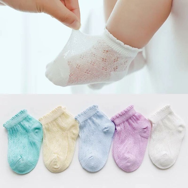 Set tất lưới hè cho bé