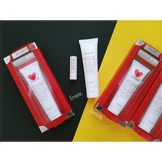 Set sữa rửa mặt fresh soy cleanser và son dưỡng sugar lip treatment