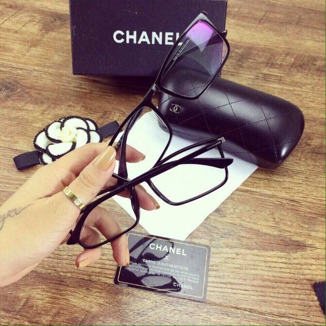 Mắt kính giả cận gọng dẻo sang chảnh💖FREESHIP💖gọng nam nữ form vuông cao cấp AH128 | BigBuy360 - bigbuy360.vn