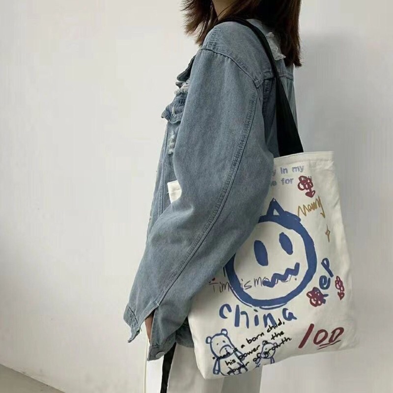 Túi vải dễ thương