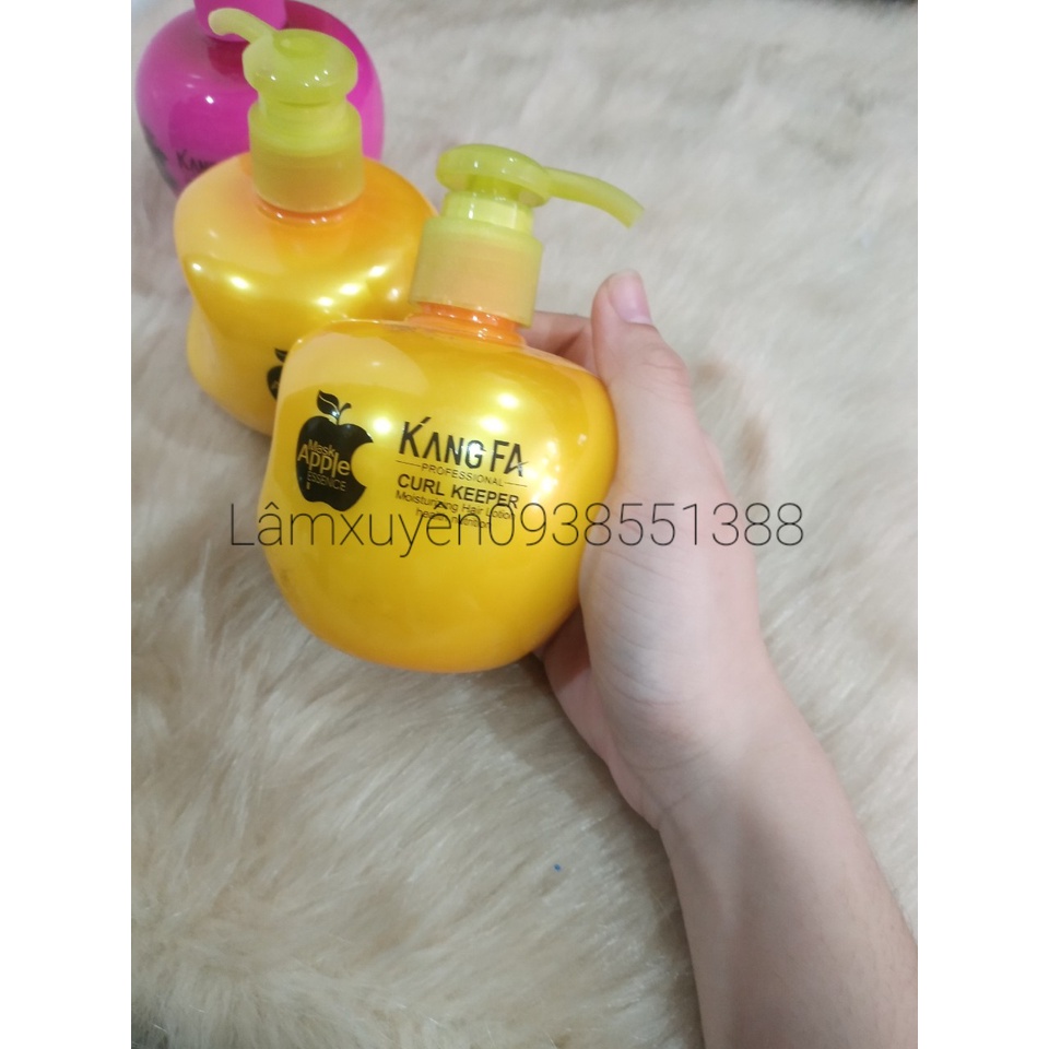Wax tạo kiểu tóc TÁO KANGFA 260 ml  tạo kiểu định hình tóc uốn xoăn không bết rít giữ lô tóc đẹp tự nhiên  .