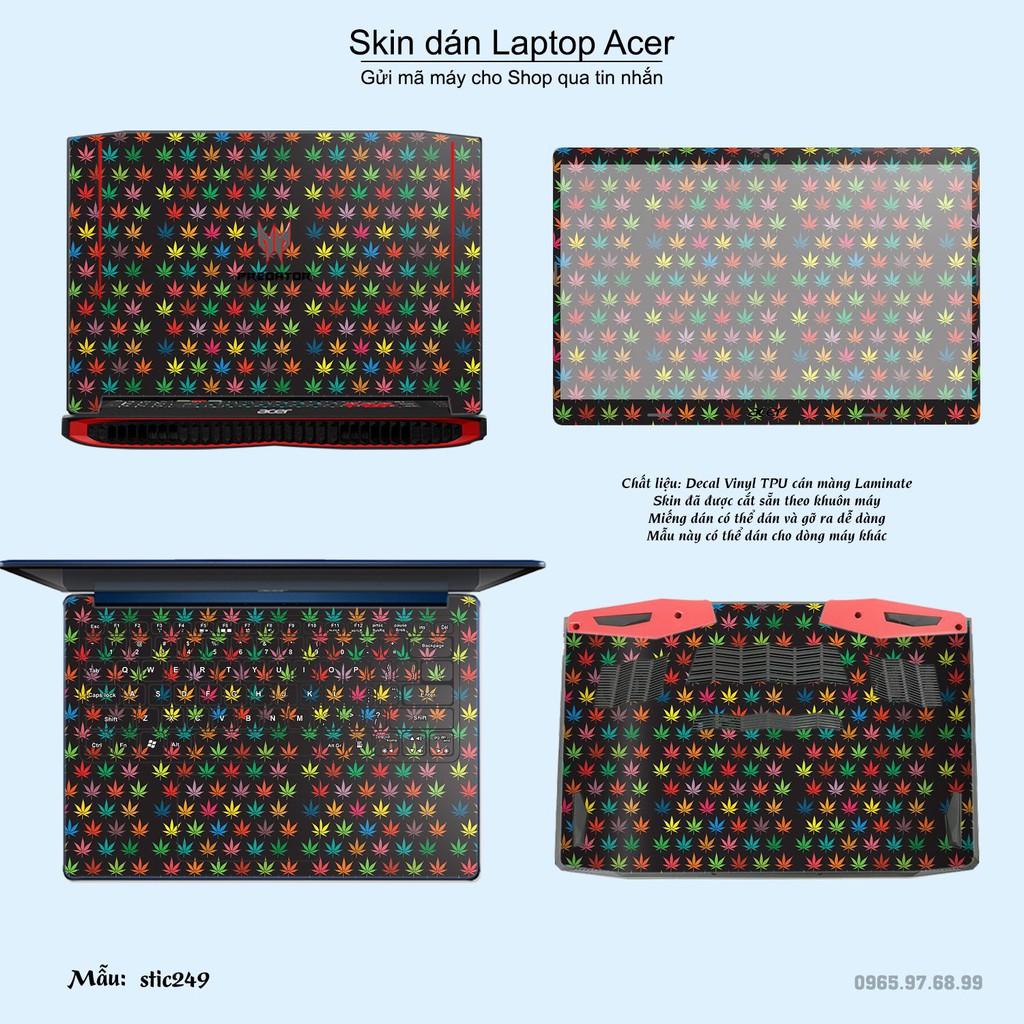 Skin dán Laptop Acer in hình Colorado - stic250 (inbox mã máy cho Shop)