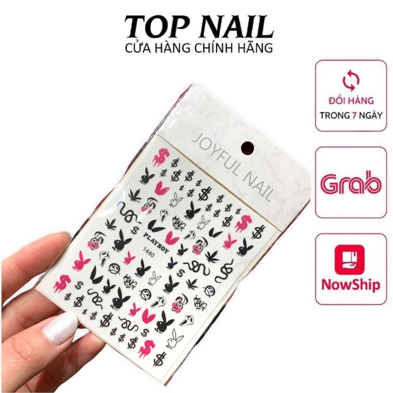 Sticker nail,hình dán trang trí móng mã 1440