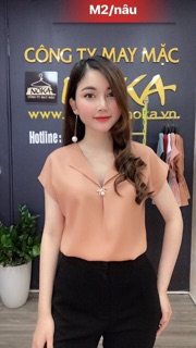 Sơ mi voan lụa siêu xinh. Sỉ 85k
