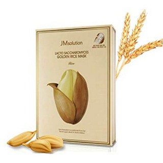 Mặt Nạ Giấy Tinh Chất Gạo JM Solution Lacto Saccharomyces Golden Rice Mask 30ml