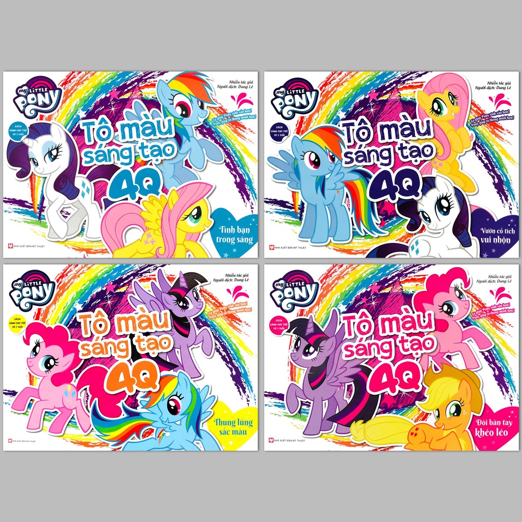 Sách - My Little Pony - Tô Màu (Lẻ tùy chọn)