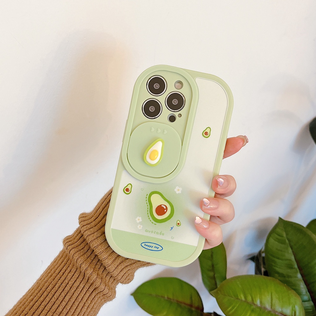 Ốp Điện Thoại Silicon Mềm Chống Sốc Họa Tiết Trái Cây Dễ Thương Dành Cho iPhone 13 12 11 Pro Max XR XS Max X