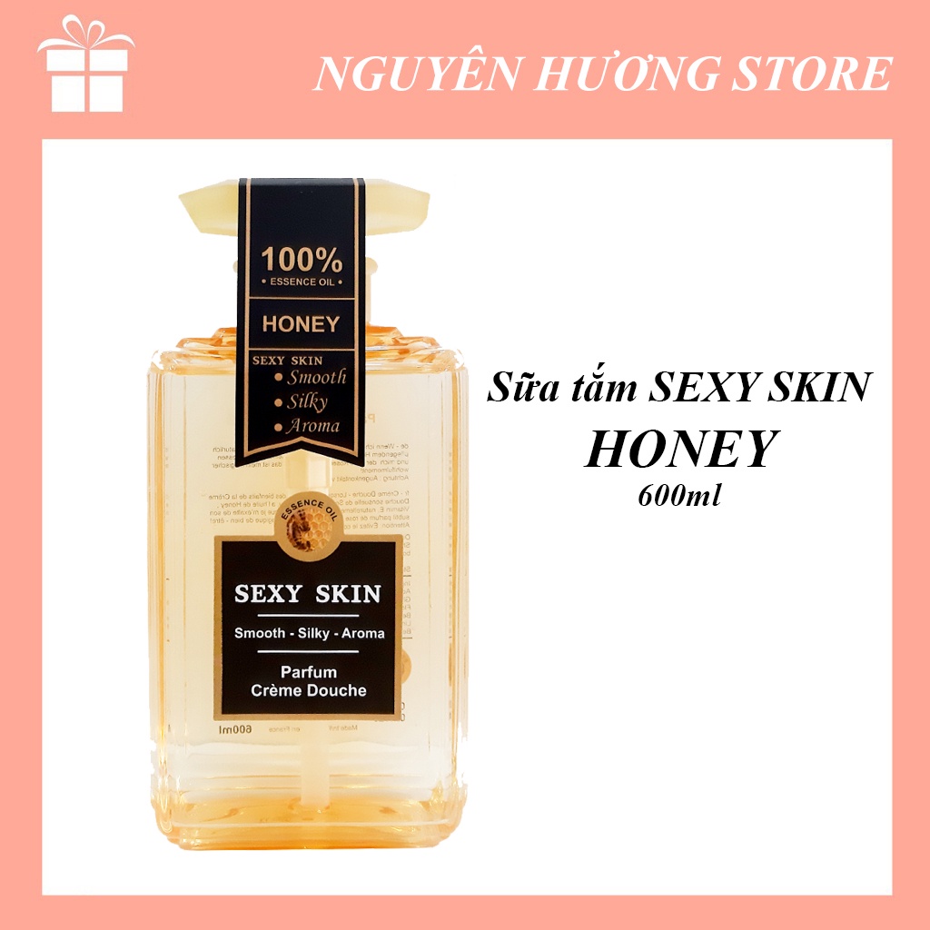 Sữa tắm Sexy Skin600ml - Đủ màu