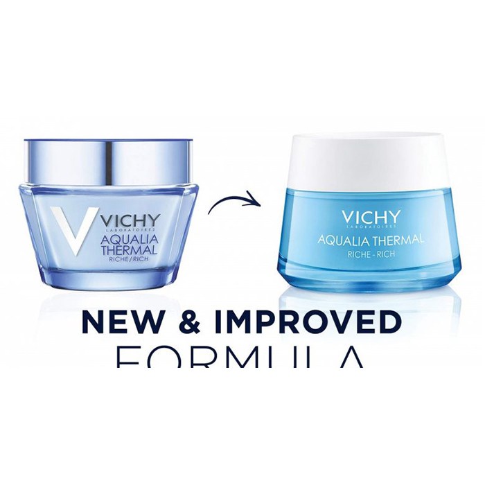 Vichy - Kem dưỡng ẩm và cung cấp nước cho da giúp căng mịn và ẩm mượt Vichy Aqualia Thermal Rehydrating Cream-Light 50ml