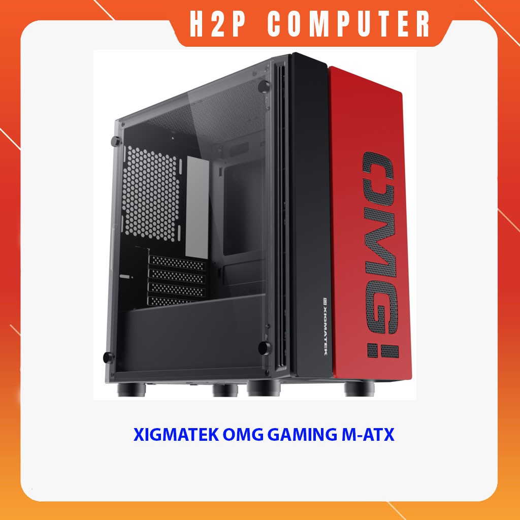 Vỏ Case Xigmatek OMG Gaming M-ATX New - Chính Hãng Mai Hoàng | BigBuy360 - bigbuy360.vn