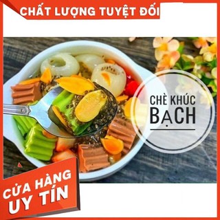 Set chè khúc bạch 20 chén-nguyên liệu nhà làm-tặng kèm công thức