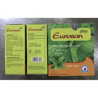 VIÊN UỐNG EUROSAN XANH Hộp 100 viên