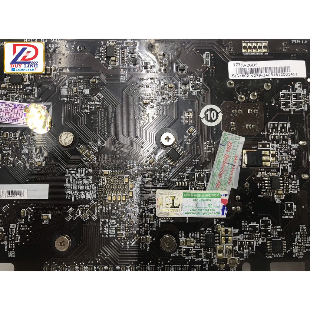 Card VGA HIS 7730 và các loại DDR5 128BIT chiến liên minh mượt