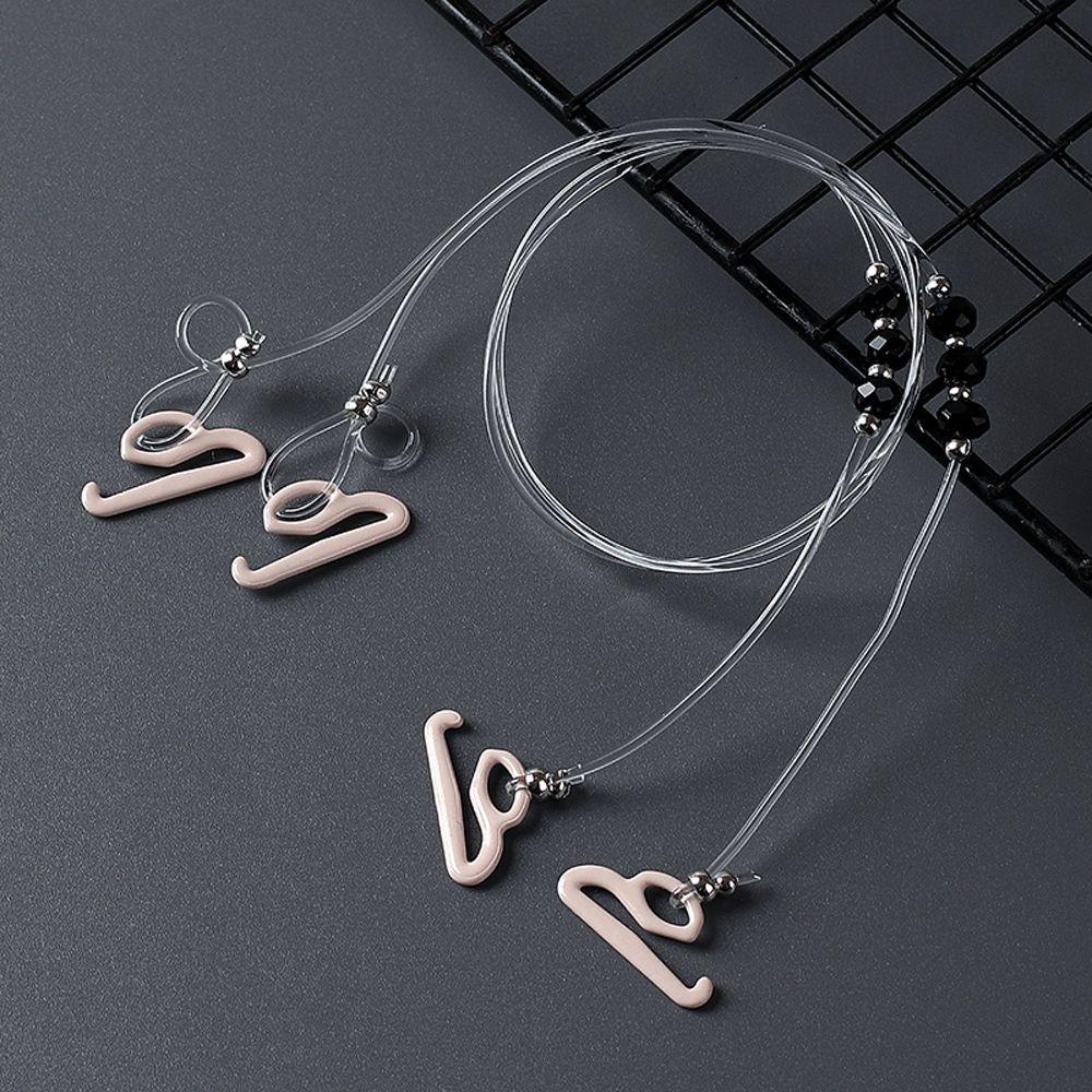 1 Cặp Khóa Kim Loại Phụ Kiện Cho Đám Cưới|Dây Áo Ngực Dạng Hạt Thời Trang