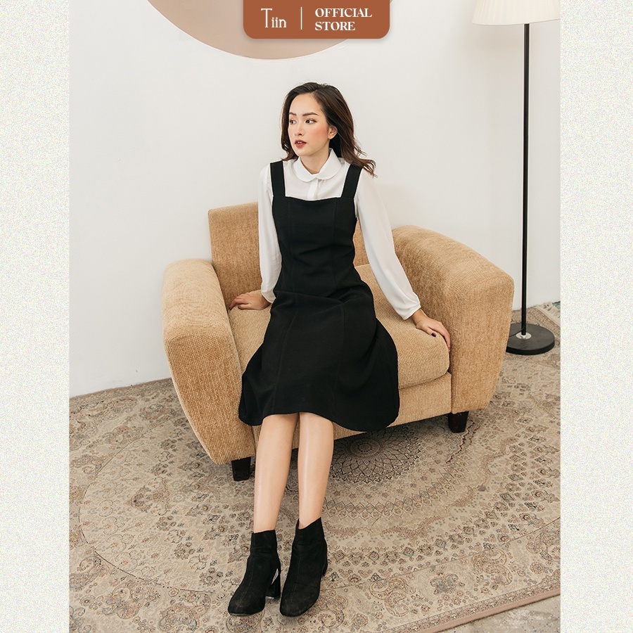 Váy yếm cổ vuông dáng xòe ( Không kèm áo ) TIIN STORE V0Y020 V0Y019