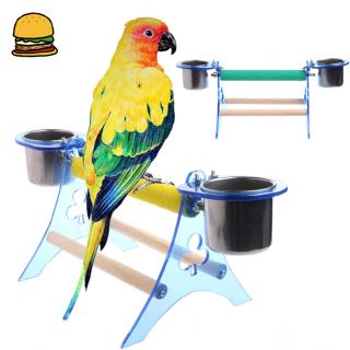 Cầu Đứng Bằng Gỗ Cho Vẹt