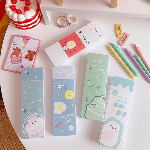 Hộp bút Nhật mẫu Cheer up