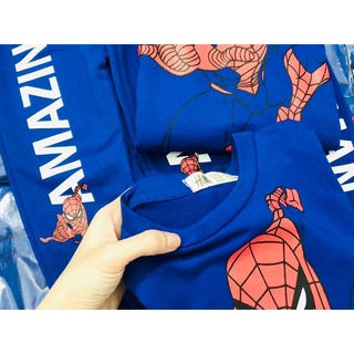 Bộ nỉ da cá Spiderman