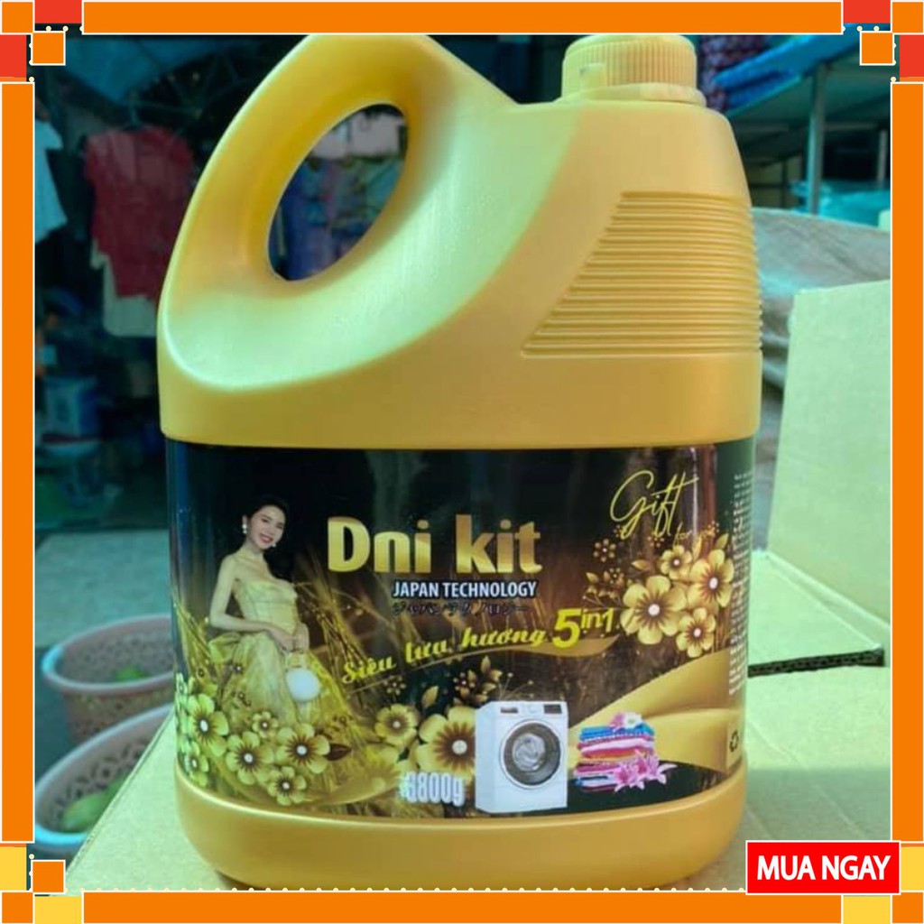 Nước Giặt Dnii Kid Ánh Dương 3600ml – Nước Giặt Cho Bé Dnii Tím, Trắng, Vàng Cực Thơm Lâu