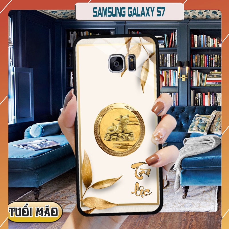 Ốp kính 3D 12 con giáp Samsung Galaxy S7