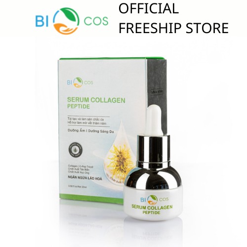 Serum Collagen Peptide Dưỡng Ẩm Và Làm Mềm Da, Tái Tạo Da Làm Mờ Thâm Nám BIO COSMETICS