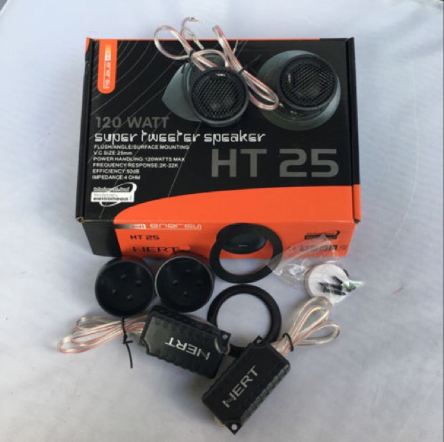 Loa tép Loa trép Loa treble streeper Hertz cho oto ô tô xe hơi chính hãng