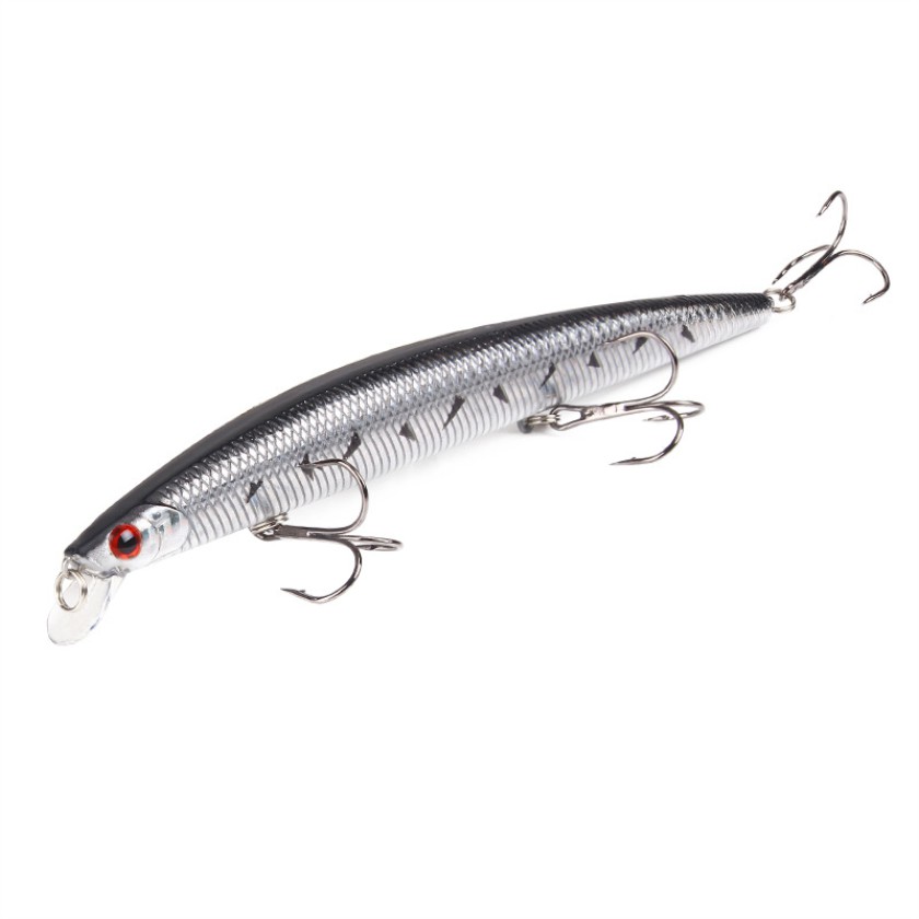 1 Mồi Câu Cá Giả Bằng Nhựa Cứng Laser 18cm 26g Minnow Fishing Lure Swimbait Bass Bait