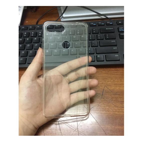Ốp lưng dẻo silicon Xiaomi MI 8 Lite ( Trong suốt )