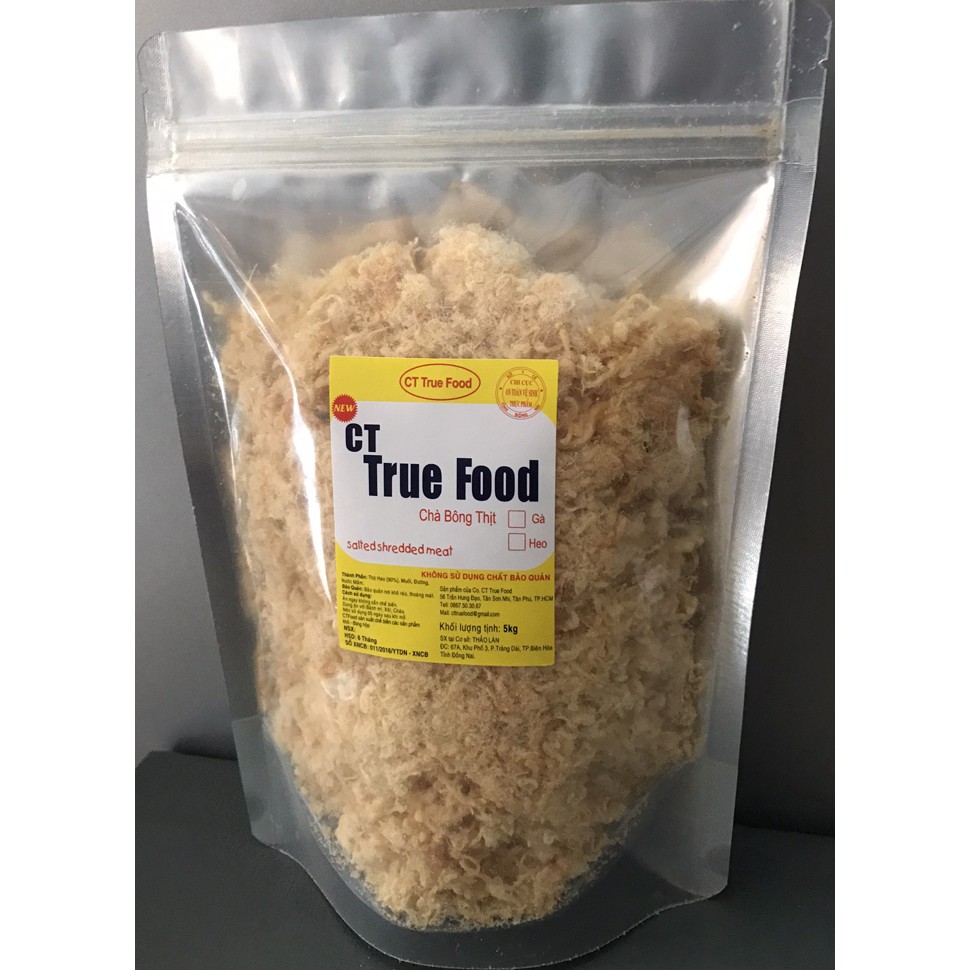 Chà bông xù - ruốc làm bánh - 2 Kg Tk hơn / CT True Food