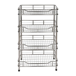 Kệ chén inox 4 tầng cm