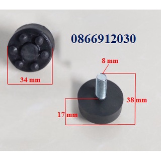 Đế tăng chỉnh chiều cao loại đế gai to REN M8 x 20 mm_D=34mm